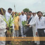 शेतकऱ्यांच्या बांधावर जाऊन आमदार विलास भुमरे यांनी केली दुष्काळी परिस्थितीची पाहणी....