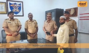 अपर पोलीस अधीक्षक विक्रांत साळी, उपविभागीय पोलीस अधिकारी अनंत कुलकर्णी यांच्या हस्ते मोबाईलचे वाटप