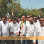 Nivandnuk aayuktanchya virodhat Parbhani Congress che zordar andolan