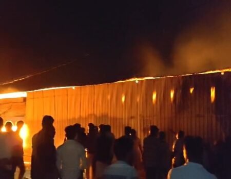 Adul Kanyadan Bhandar Fire Image Lokarth 31.10.2026