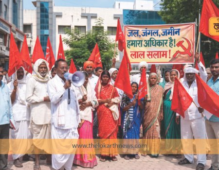 Akhil Bhartiy Kisan Majdoor Sabha andolan Lokarth