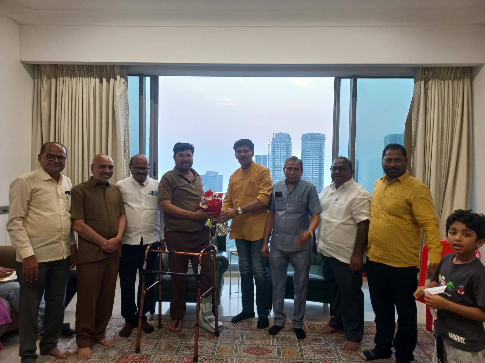 Arjun Khotkar Get well Soon visits Lokarth 29.10.2026