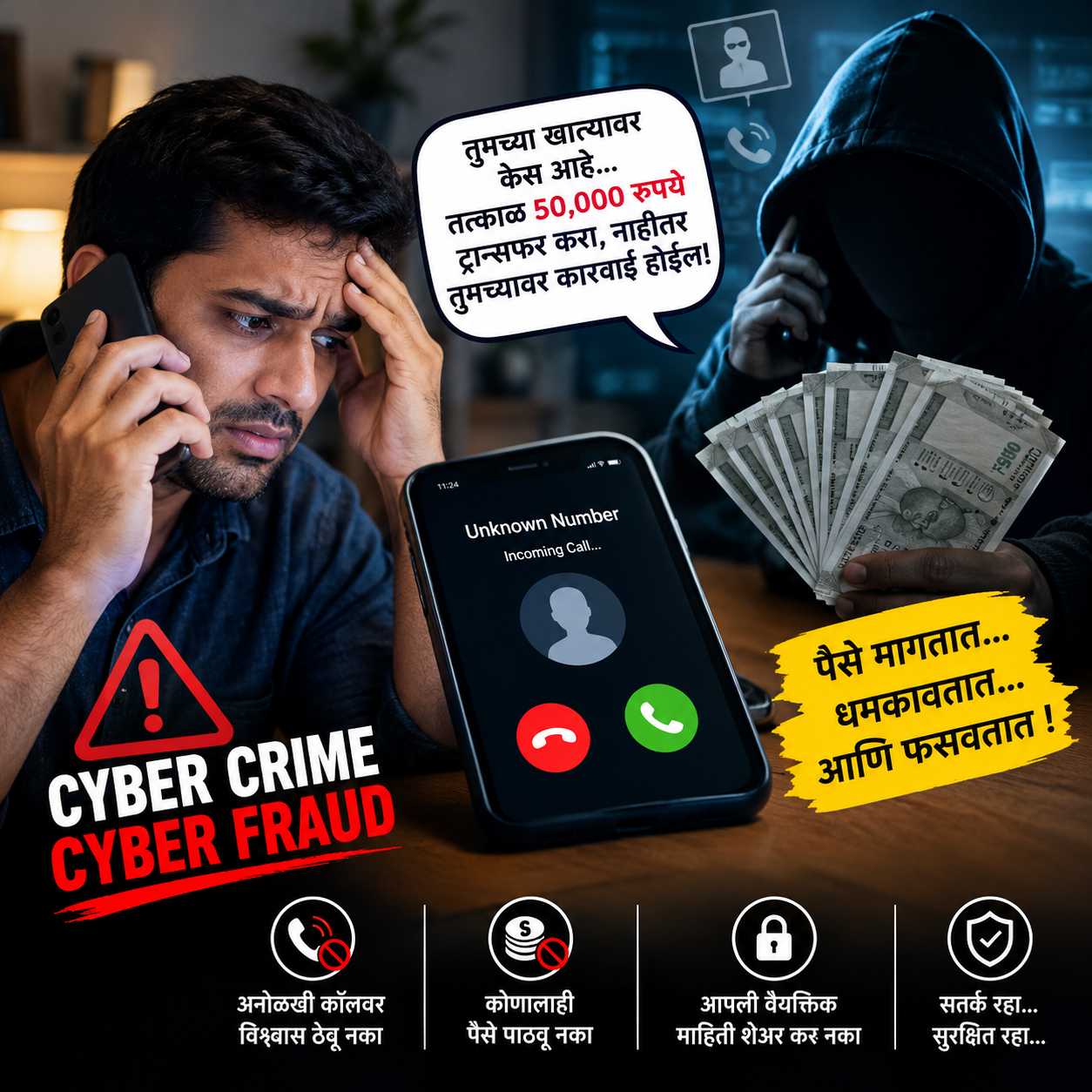 Cyber Fraud AI Image Lokarth 23.10.2026