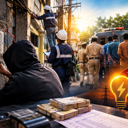 Electricity Theft Enforcement Collage Lokarth AI Image 10.10.2026