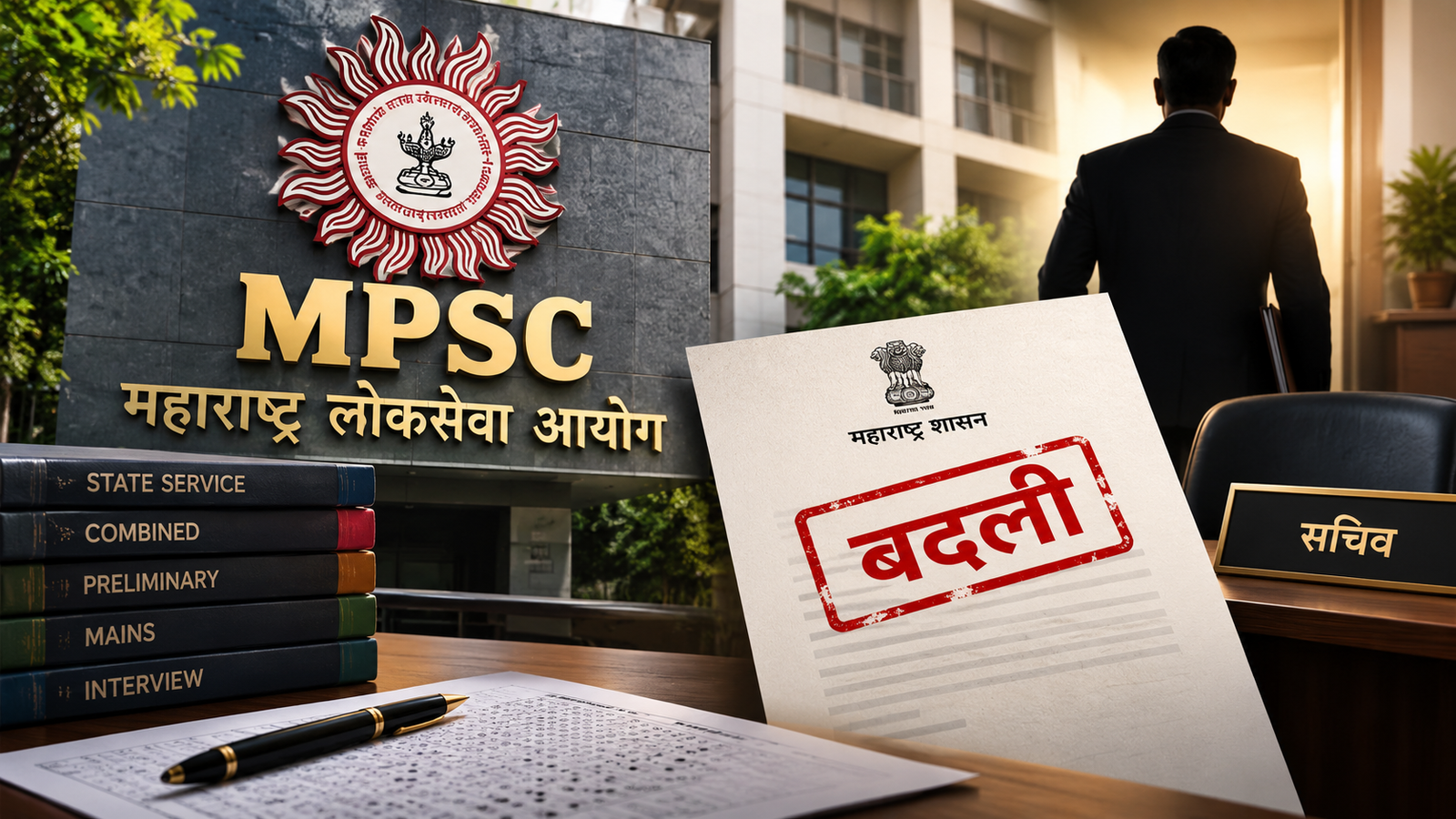 एमपीएससीच्या सचिवांची बदली!