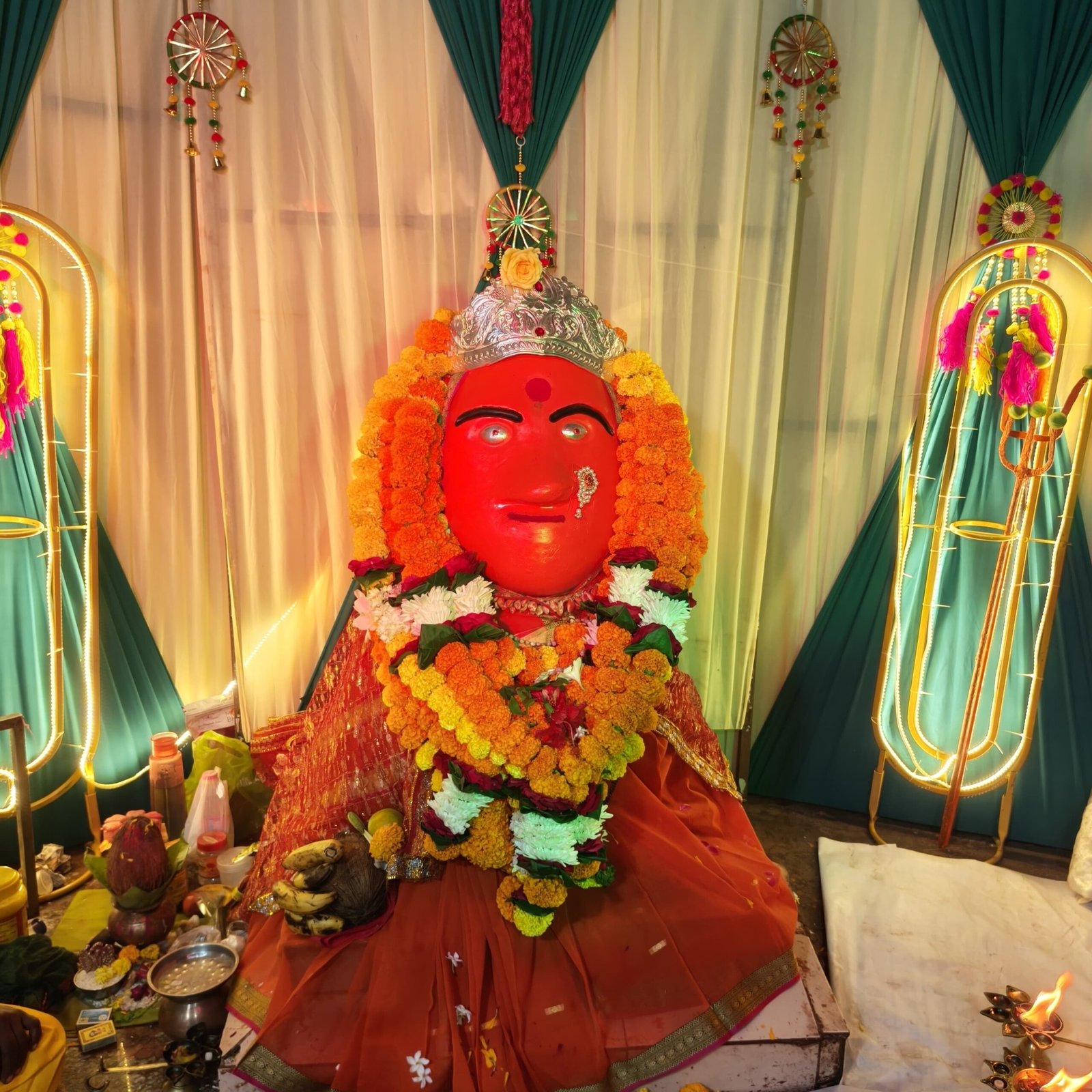 नवसाला पावणारी  सोयगावची दुर्गादेवी,