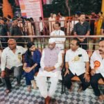 राज्यपाल हरिभाऊ बागडे यांच्या हस्ते रेणुकामाता मंदिरात आरती