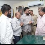 जालन्याच्या पाणीप्रश्नासाठी भाजप प्रदेशाध्यक्षांची भेट