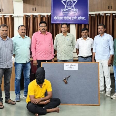 मुदखेडमध्ये गावठी पिस्तूलसह एकजण जेरबंद