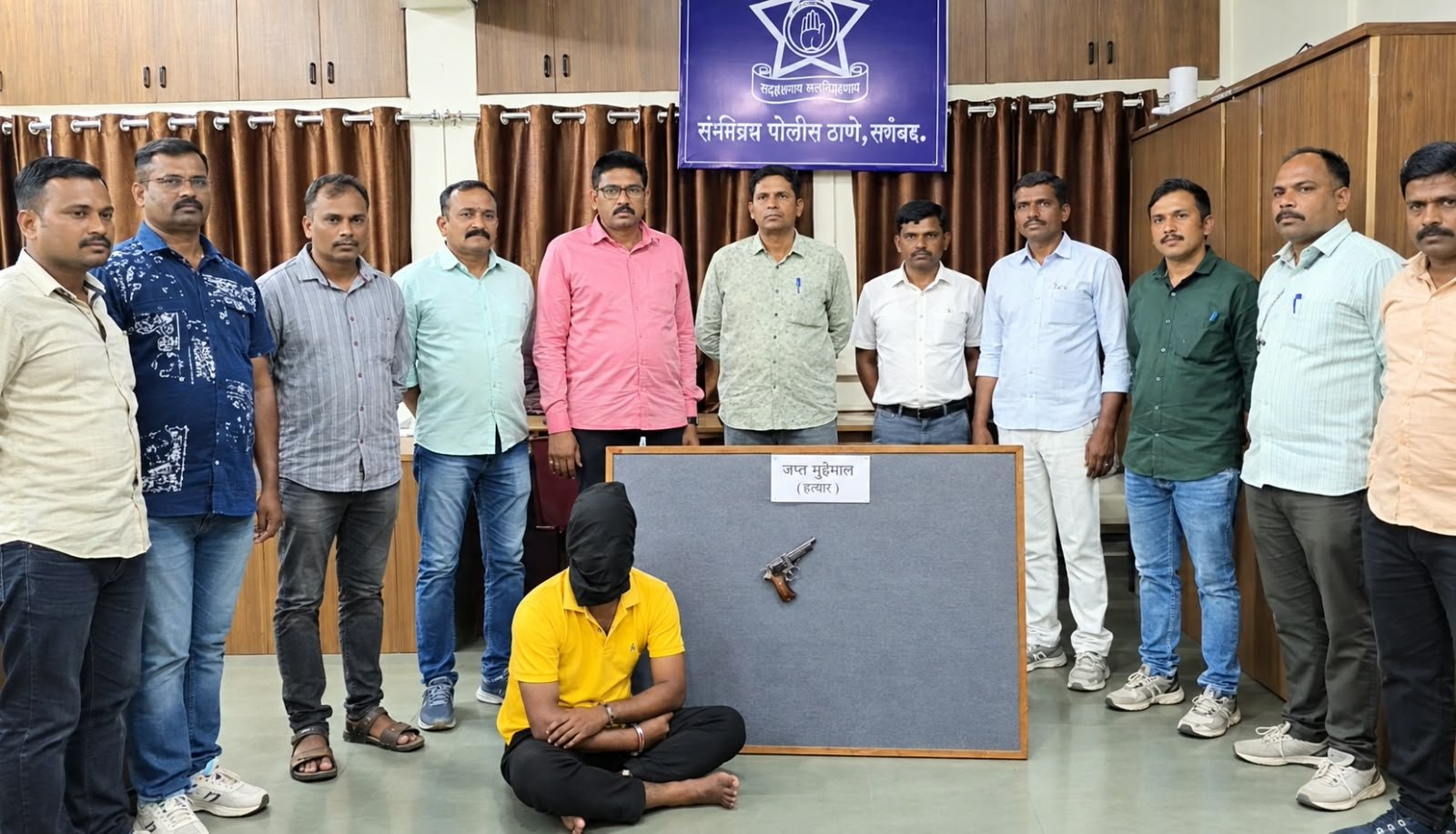 मुदखेडमध्ये गावठी पिस्तूलसह एकजण जेरबंद